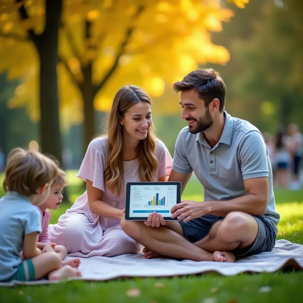 Modern office environment